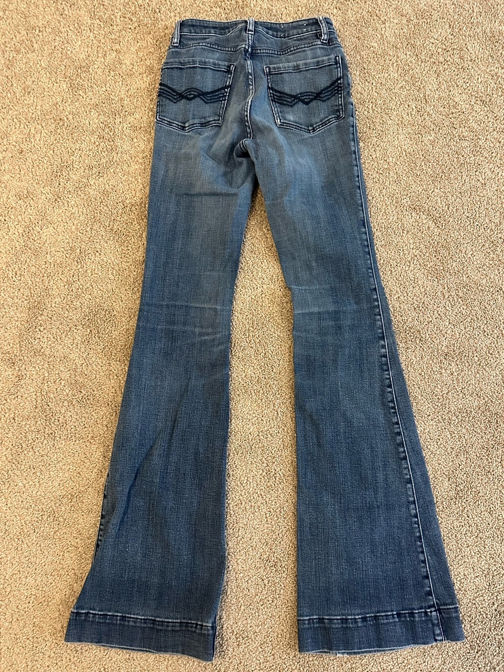 Idyllwind Women's Dark Blue Flare Jeans
